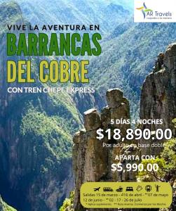 Barrancas del Cobre con Tren Chepe Express 2025