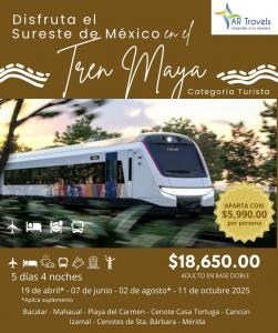 Tren y Paraíso Maya 2025